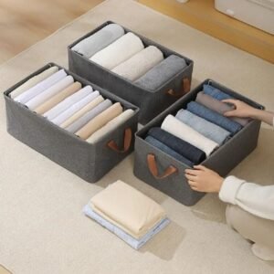 foldable fabric storage box set