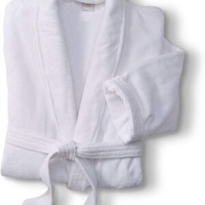 luxury cotton spa bathrobe